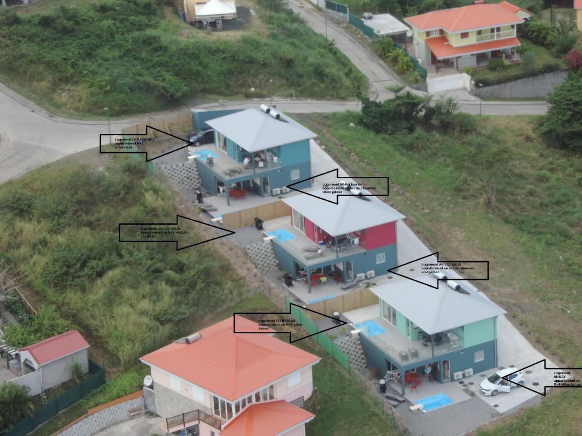 Les Villas Jalnas Logement Hateya Les Trois-Ilets Exterior photo